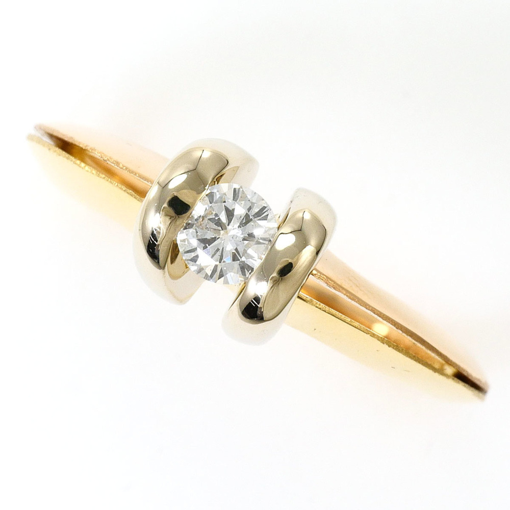 VINTAGE 18k Gold Diamond Ring